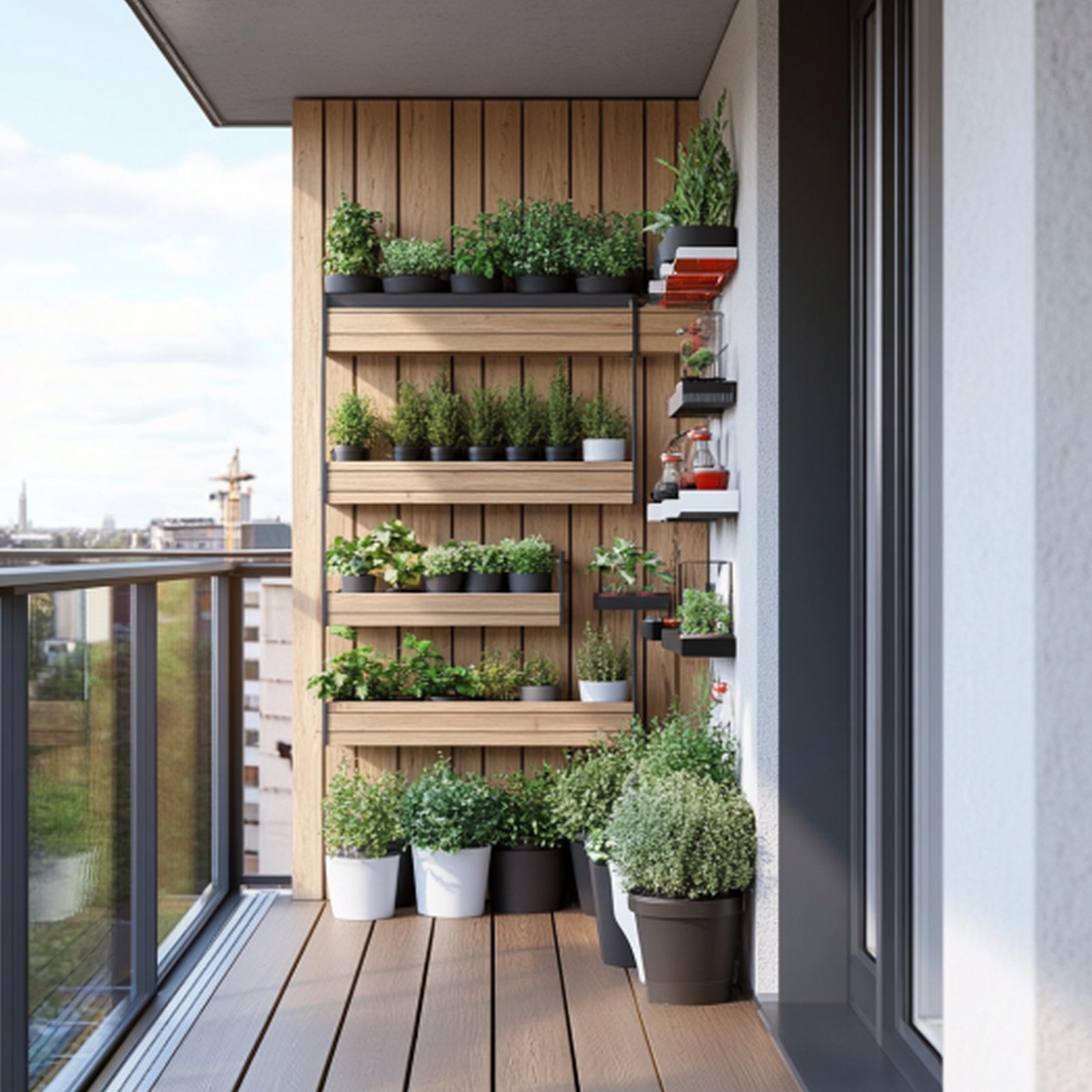 Balkon dolapları ve balkon kış bahçesi